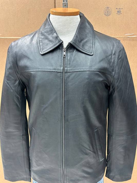 Men’s James Dean Style Leather Jacket – M-119