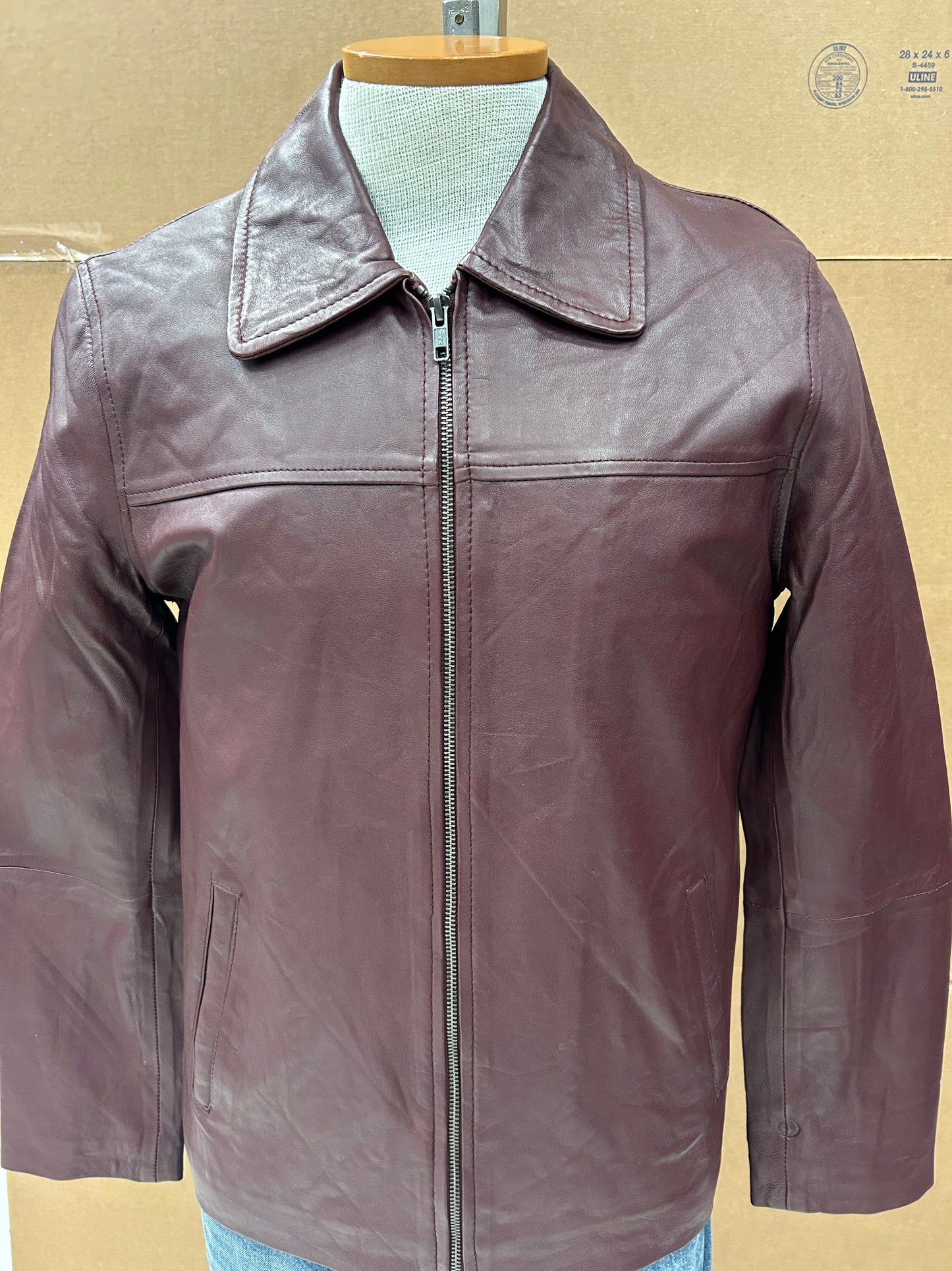 M-119 Black, Tan and Burgundy Men James Dean Style