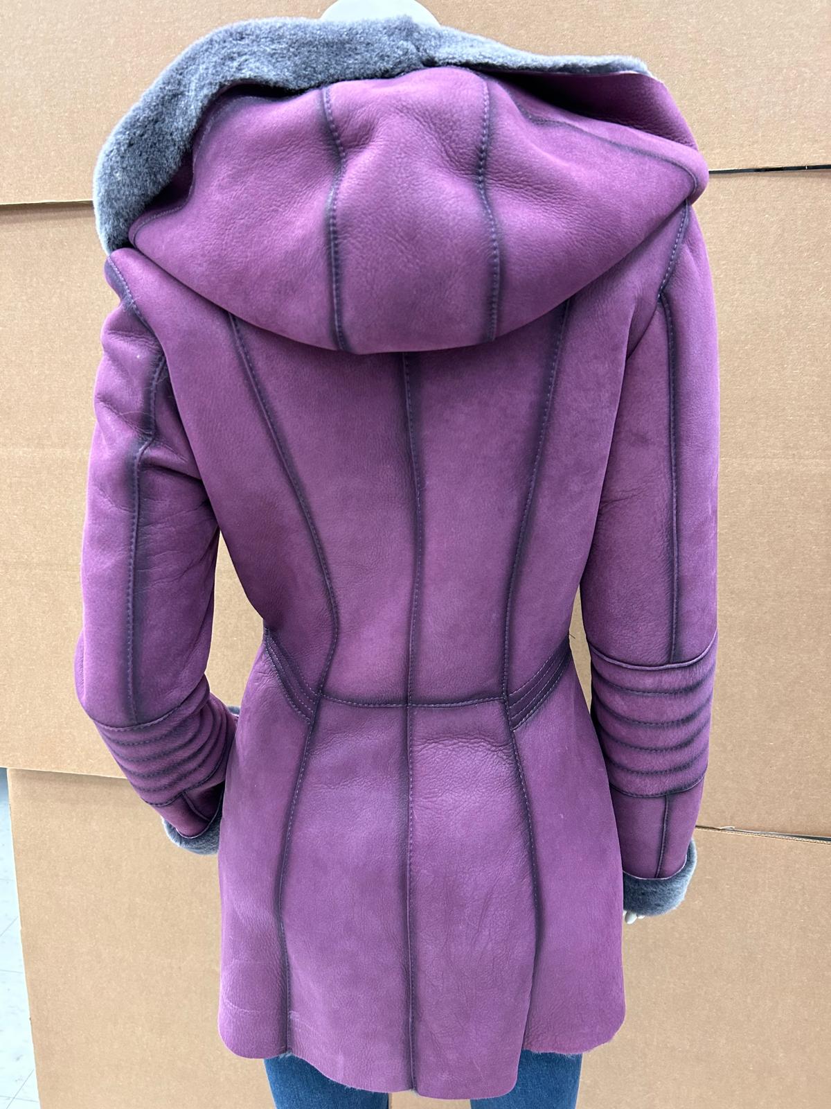 Ladies Sheepskin Shearling Jacket – Premium Winter Luxury