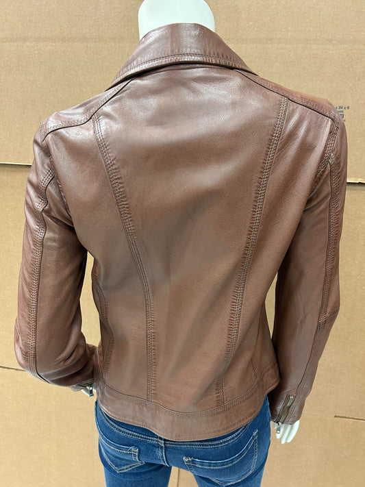 L-1337 Cognac Spring Jacket